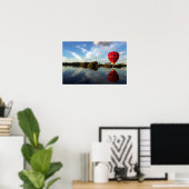 Poster vue bulle (Bureau à domicile)