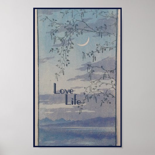 Poster vue calme (Devant)