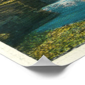 Poster Vue Cascade d'entrée et Pont de sentinelle (Coin)