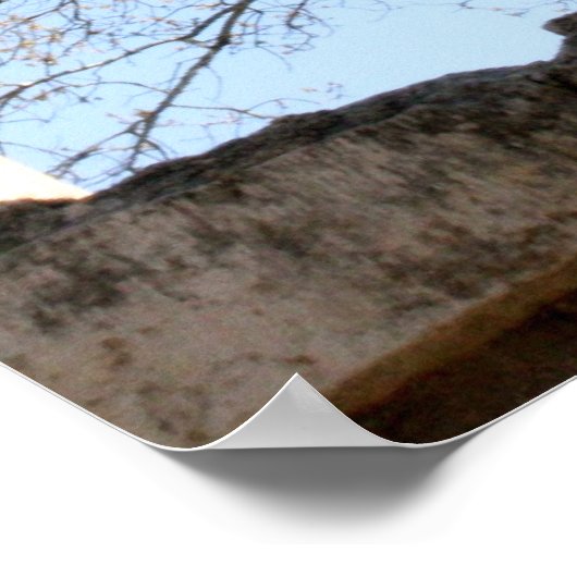 Poster Vue centrale du Texas (Coin)