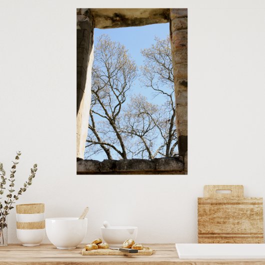 Poster Vue centrale du Texas (Cuisine)