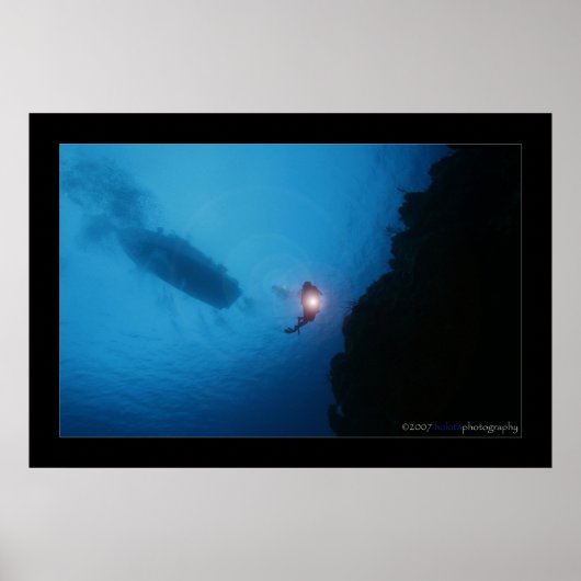 Poster Vue Ci-Dessous (Devant)