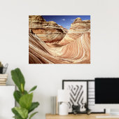 Poster Vue classique de la vague (Bureau à domicile)