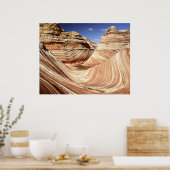 Poster Vue classique de la vague (Cuisine)