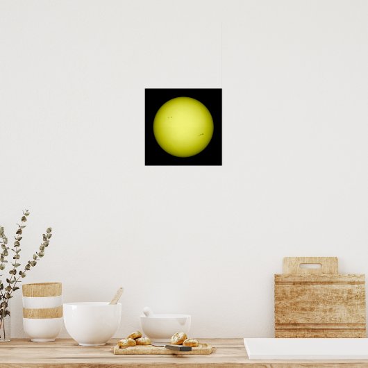 Poster Vue complète du soleil (Cuisine)