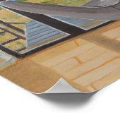 Poster Vue côtière depuis la fenêtre (Coin)