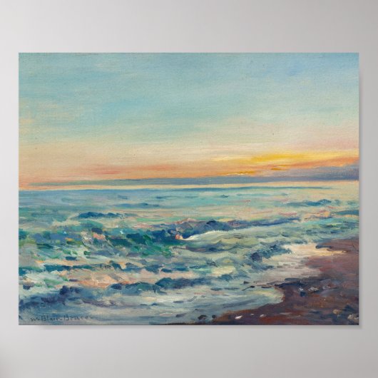 Poster Vue côtière | William Blair Bruce (Devant)