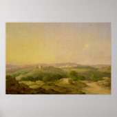 Poster Vue de Bethléem, 1857 (Devant)