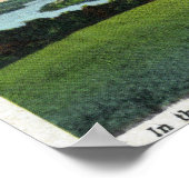 Poster Vue de Bluff Point près de Penn Yan (Coin)