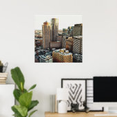 Poster Vue de Boston (Bureau à domicile)