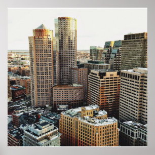 Poster Vue de Boston