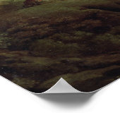 Poster Vue de Boxhill, Surrey, avec Dorking in the Dis (Coin)