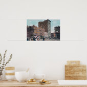 Poster Vue de Broadway, 14th St, San Pablo Ave Junctio (Cuisine)