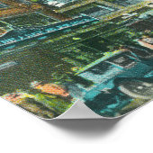 Poster Vue de Broadway et du septième coin (Coin)