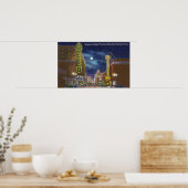 Poster Vue de Broadway la nuit (Cuisine)