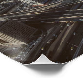Poster Vue de Burj Khalifa, Dubaï (Coin)