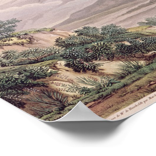 Poster Vue de Cajambe (Coin)