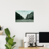 Poster Vue de Callender StreetLivingston, MT (Bureau à domicile)