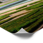 Poster Vue de Canaletto sur Vienne, Autriche (Coin)