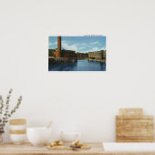 Poster Vue de certaines usines textiles (Cuisine)