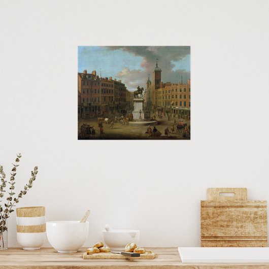 Poster Vue de Charing Cross et Northumberland (Cuisine)