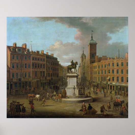 Poster Vue de Charing Cross et Northumberland (Devant)