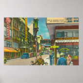Poster Vue de Chinatown Business Section (Devant)