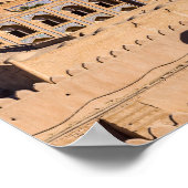 Poster Vue de Citadel Kunya-ark - Khiva, Ouzbékistan (Coin)