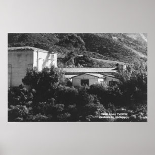 Poster Vue de Claremont, la Californie des collines