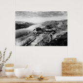 Poster Vue de Columbia Gorge (Cuisine)