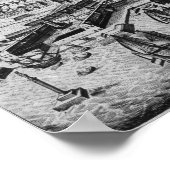 Poster Vue de Copenhague (Coin)