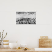 Poster Vue de Copenhague (Cuisine)