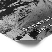 Poster Vue de Deadwood SD en 1876 (Coin)