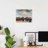 Poster Vue de Delft (Bureau à domicile)