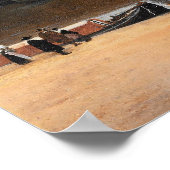 Poster Vue de Delft (Coin)