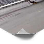 Poster Vue de face d'un avion sans pilote Global Hawk (Coin)