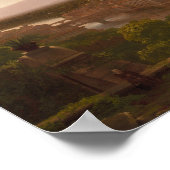 Poster Vue de Florence — Thomas Cole (Coin)