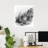 Poster Vue de Folkestone (Bureau à domicile)