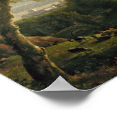 Poster Vue de Frascati (Coin)