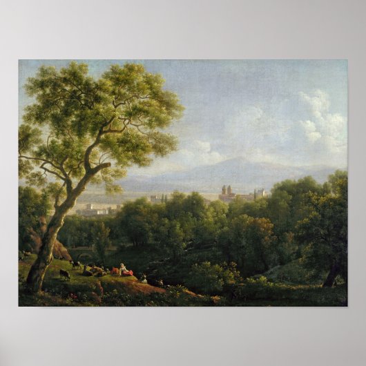 Poster Vue de Frascati (Devant)