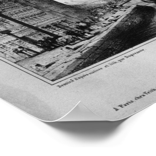 Poster Vue de Gand (Coin)