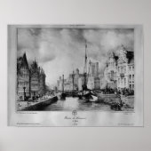 Poster Vue de Gand (Devant)