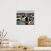 Poster Vue de Georgetown et Waterfront-Washington DC (Cuisine)