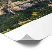 Poster Vue de Glacier Point à Yosemite (Coin)