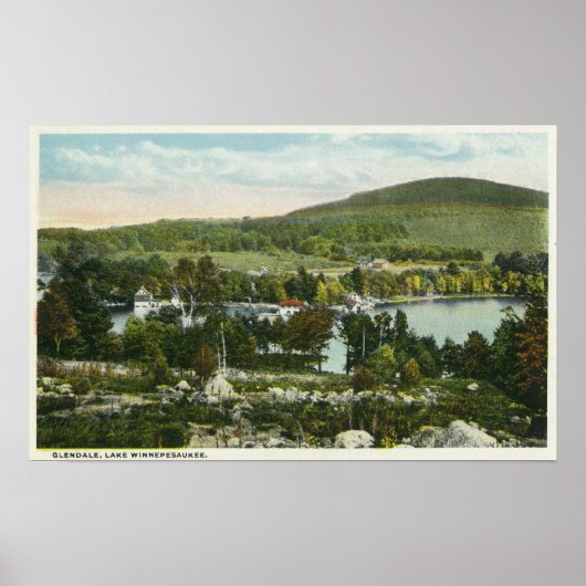 Poster Vue de Glendale (Devant)