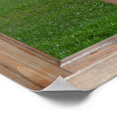 Poster Vue de Green Hill depuis une fenêtre (Coin)