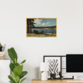 Poster Vue de Grout Bay depuis Dana Point (Bureau à domicile)