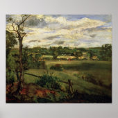 Poster Vue de Highgate de Hampstead Heath, vers 1834 (Devant)