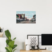 Poster Vue de Holly StreetBellingham, WA (Bureau à domicile)