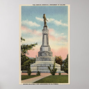 Poster Vue de James W. Marshall Monument # 1